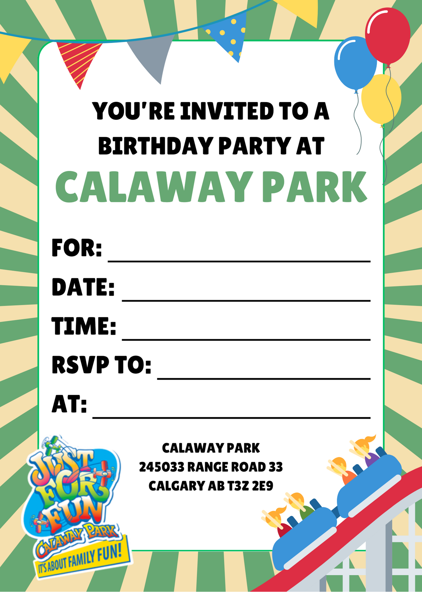 Green-Birthday-Invite