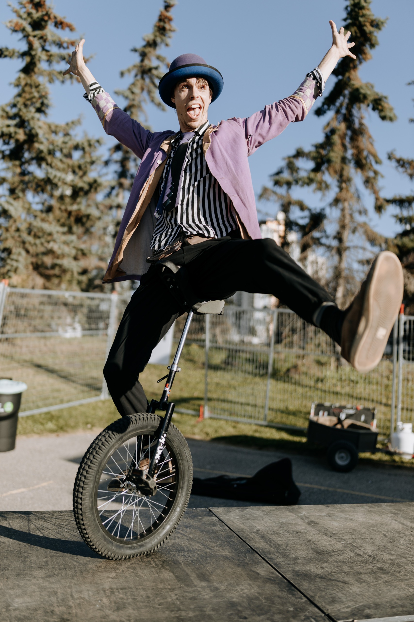 Mr Skinny Unicycle
